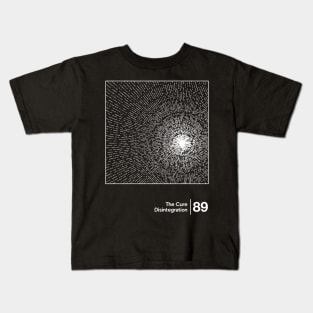 Disintegration / Minimal Style Graphic Artwork Kids T-Shirt
